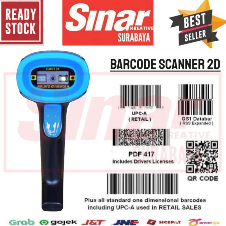 Jual Barcode Scanner D Handled Usb Iware Ts Autoscan Laser Qrcode Pdf Efaktur Resi