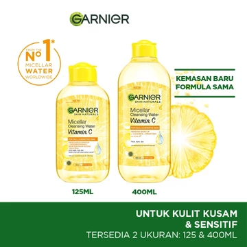 Garnier Micellar Water Vitamin C Kuning 400ml