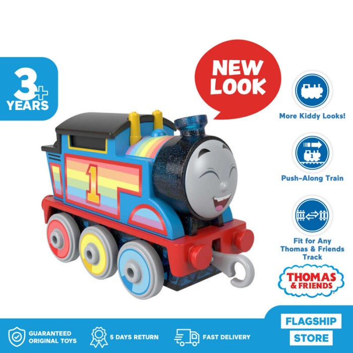 Jual NEW LOOK Thomas & Friends Metal Engine Rainbow Thomas - Mainan ...