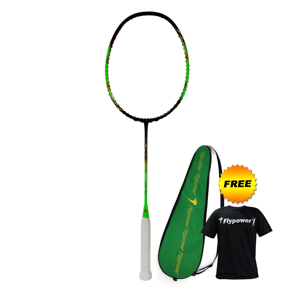 Jual Flypower Pamungkas Raket Badminton Agrippina Series Black Green ...