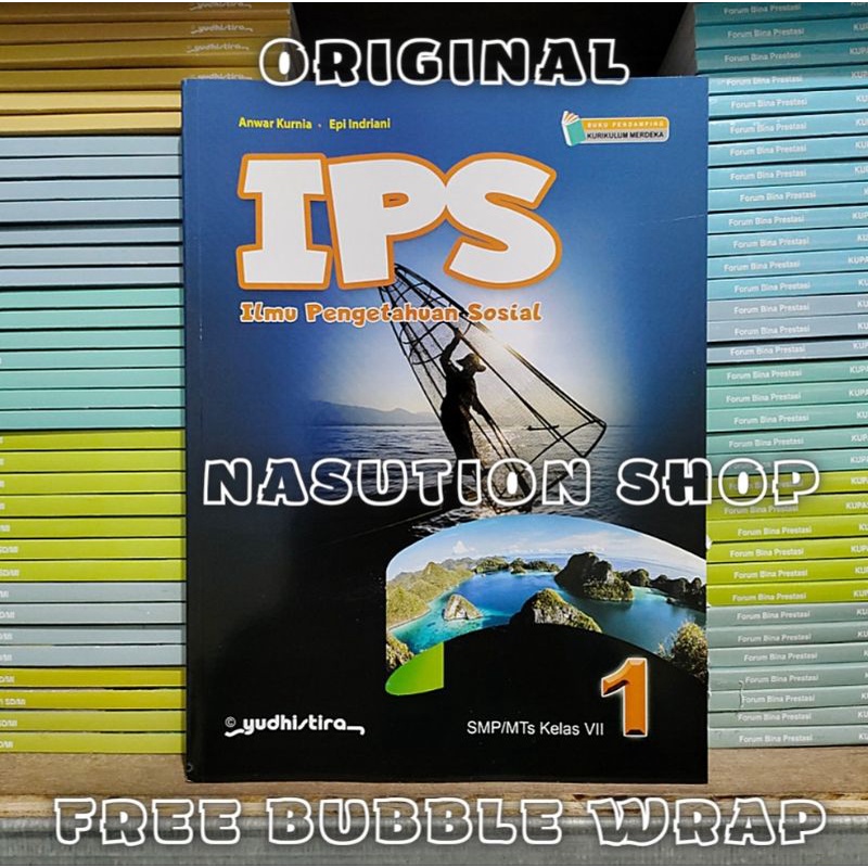 Jual Buku Ips Kelas 1 Vii 7 Smpmts Yudhistira Kurikulum Merdeka Kurmer Ilmu Pengetahuan 5679