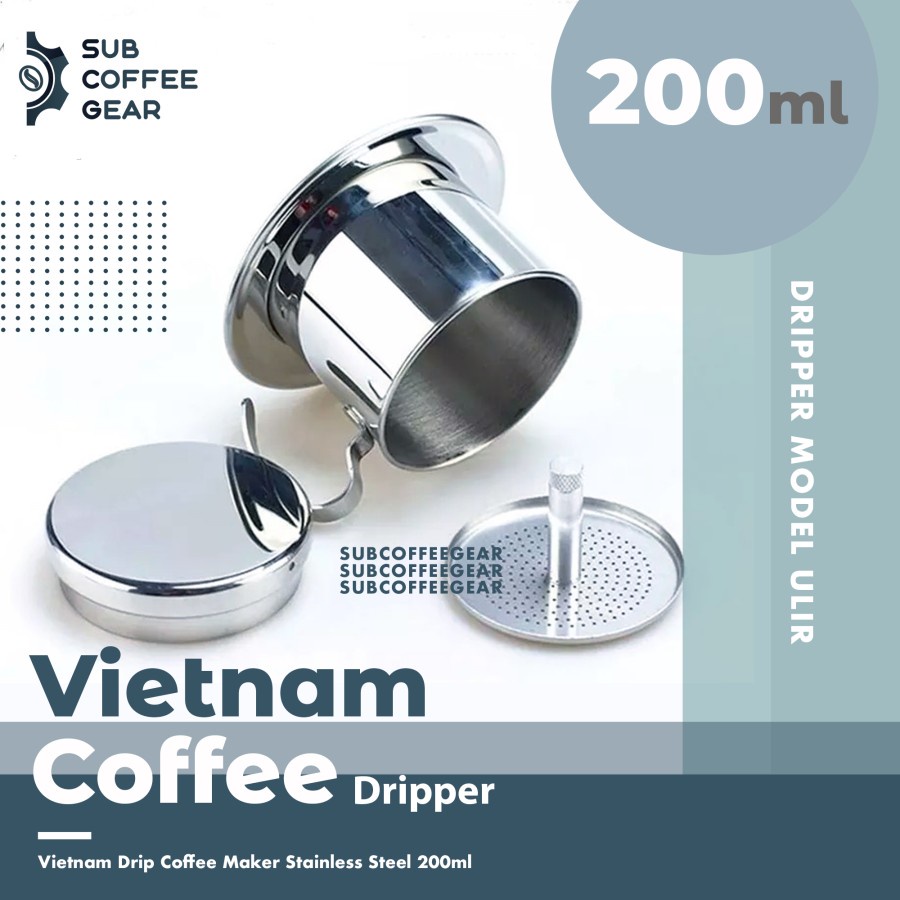 Jual VIETNAM DRIP STAINLESS STEEL TEBAL KUALITAS PREMIUM KOPI DRIPPER