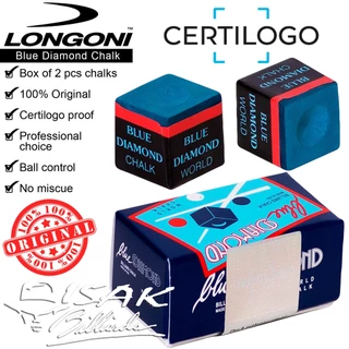thumbnail image 2 of Jual Longoni Blue Diamond Chalk - Eceran 1 Pc Original Kapur Billiard Asli I.39144487 2 of 10