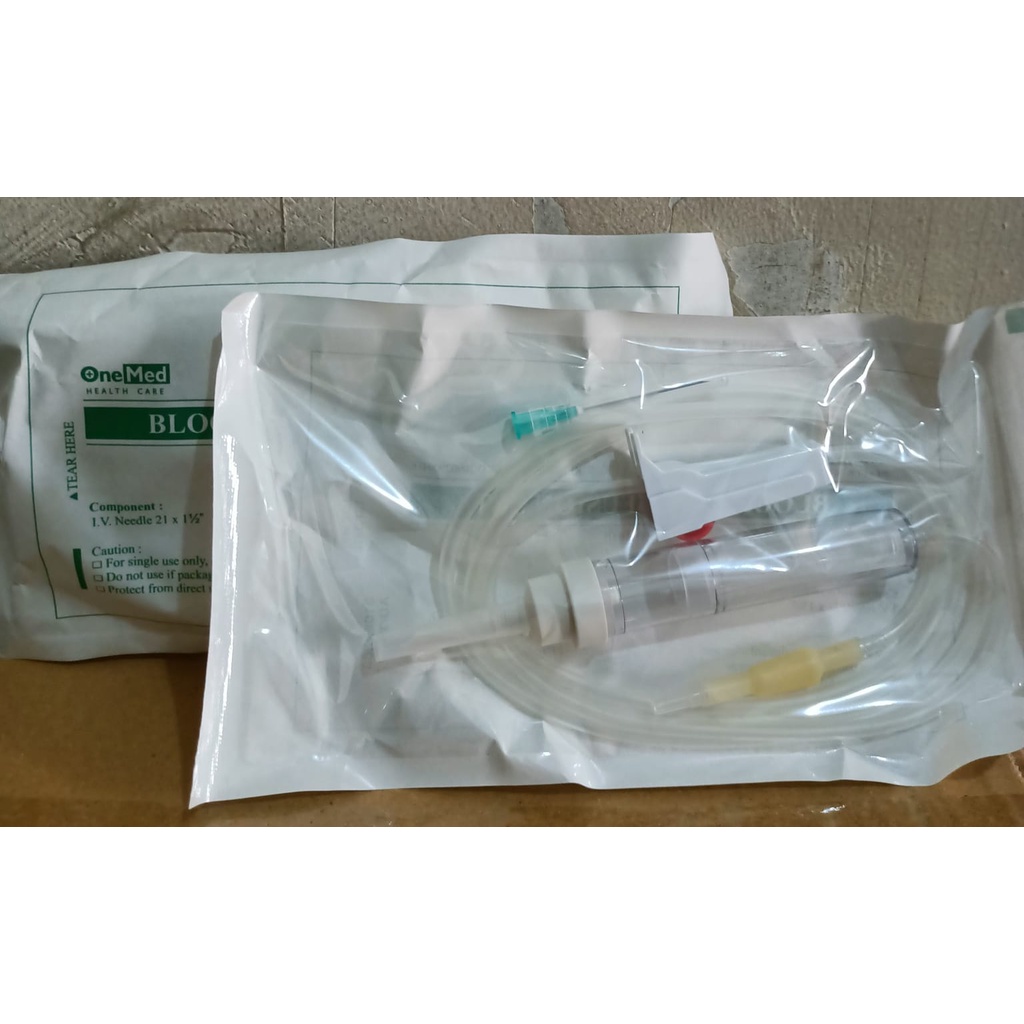 Jual Blood Transfusion Set/Bloodset Onemed | Shopee Indonesia