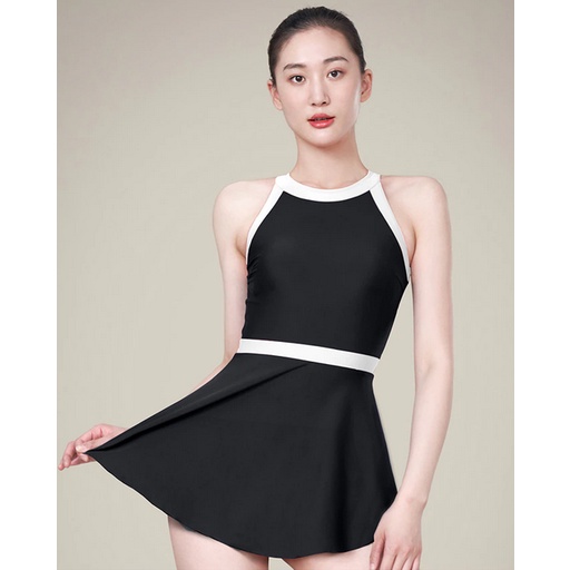 Jual Baju Renang Wanita Swimdress Tiffany Swimsuit Wanita Basic Swim Polos Beachwear Swimwear