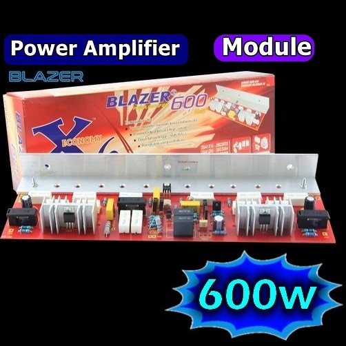 Jual Kit Modul Blazer 600w Mono Bell Power Amplifier 600 Watt Tanpa TR