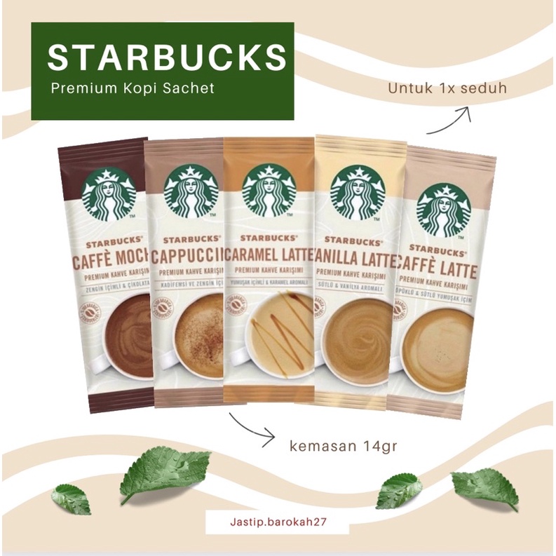 Jual Kopi STARBUCKS sachet Premium Shopee Indonesia