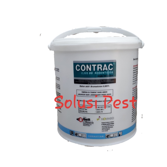 Jual Contrac 0,005 BB Racun tikus paling ampuh dari USA repacking 500 ...