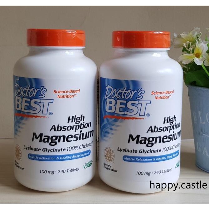Jual Doctor Best Magnesium High Absorption Magnesium 240 tablet ...