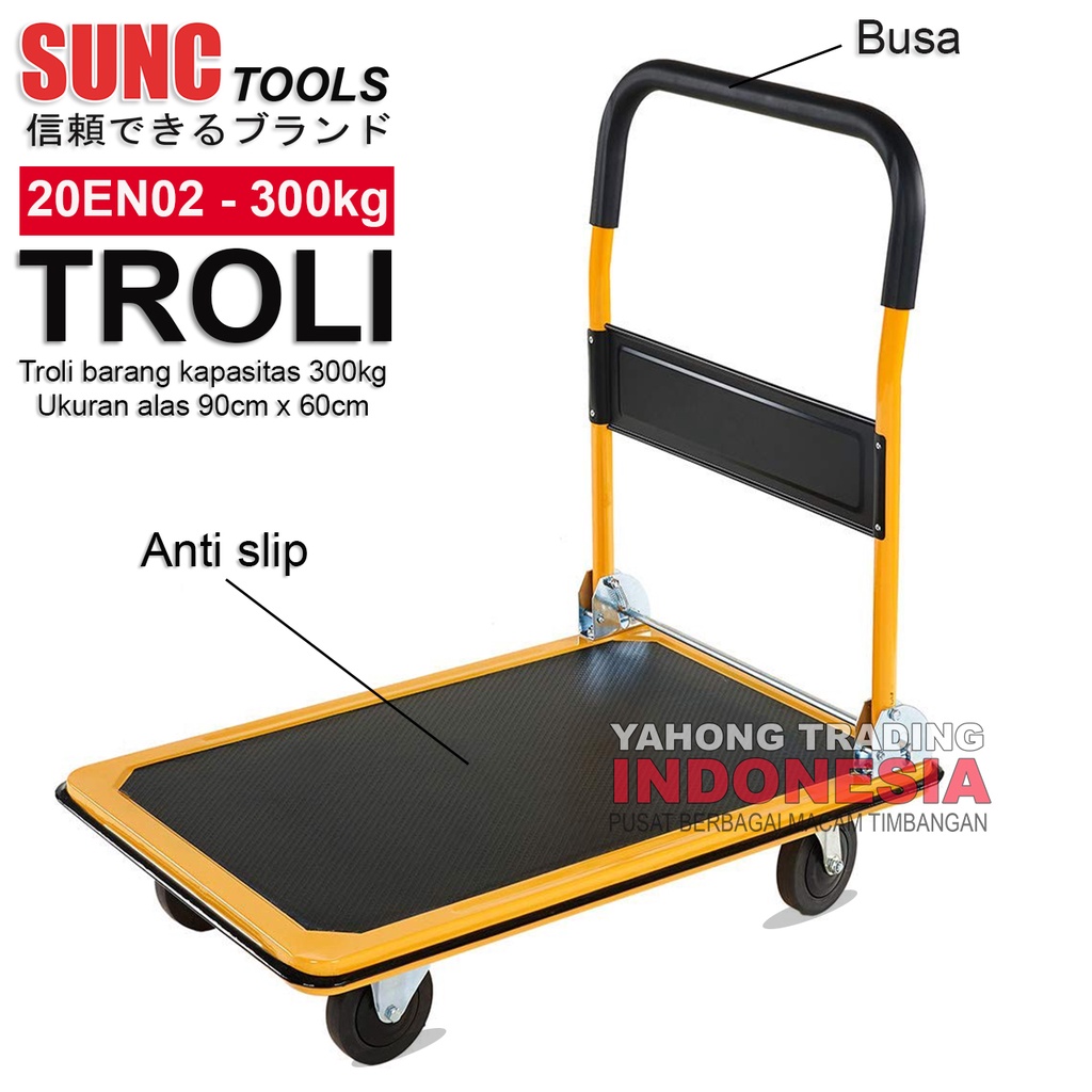 Jual Troli Lipat Kg Trolli Besi Trolley Serbaguna Troly Barang Sunc