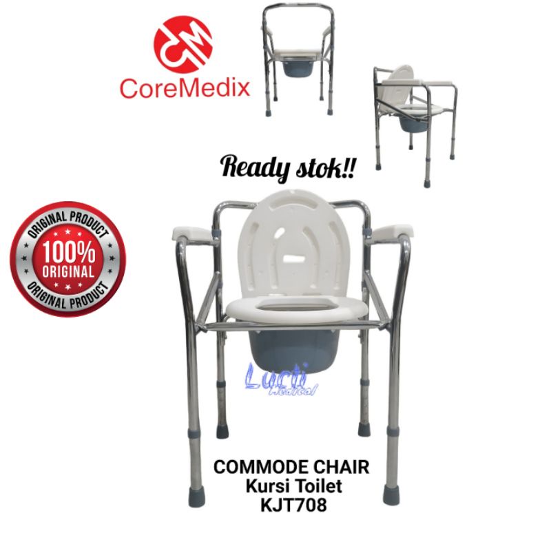 Jual Kursi Toilet Commode Chair Core Medix Kjt Kursi Bab Kursi Duduk Kursi Shopee