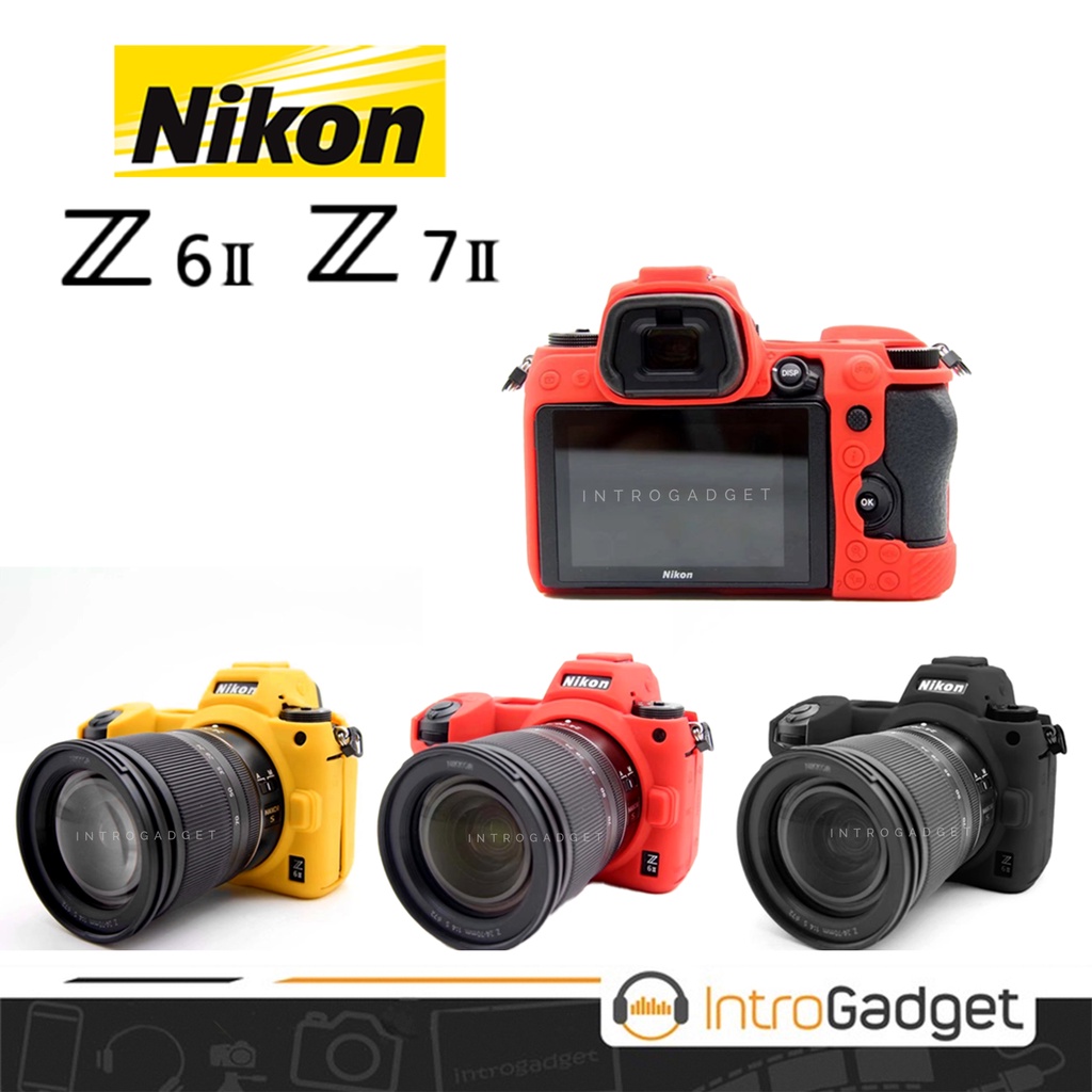 Poche étui En Silicone Pour Nikon Z5 - Sac Appareil Photo Noir - Fittings4you