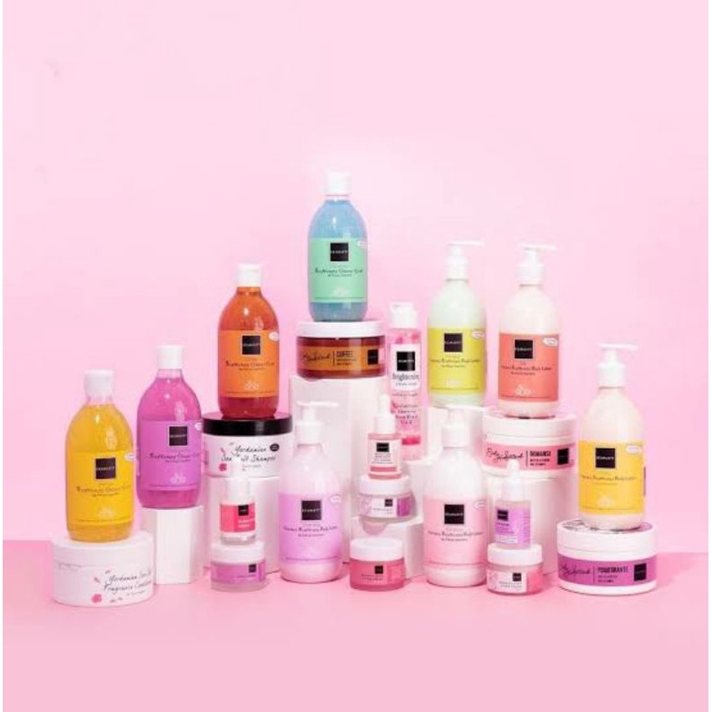 Jual SCARLETT WHITENING SHOWER SCRUB/BODY LOTION ORIGINAL (EXP 2023