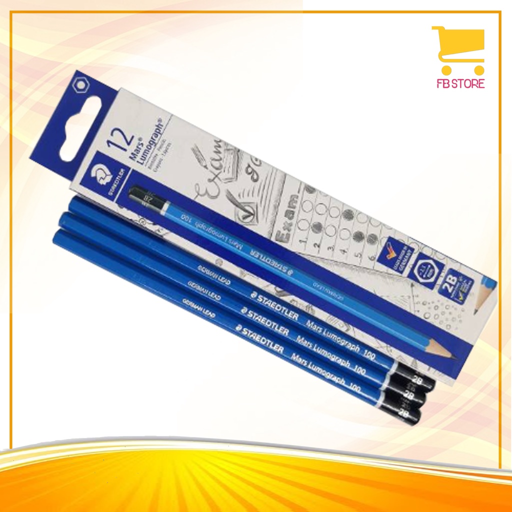 Jual Pensil 2B Staedtler ORIGINAL For Computer Per Pcs | Shopee Indonesia