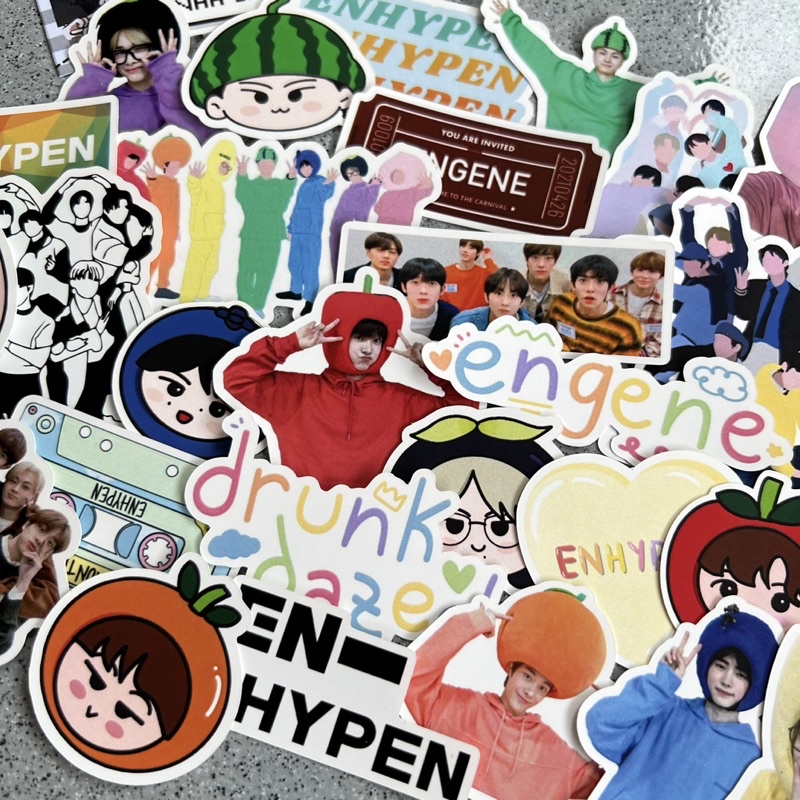 Jual Enhypen sticker set 30 pcs waterproof | Shopee Indonesia