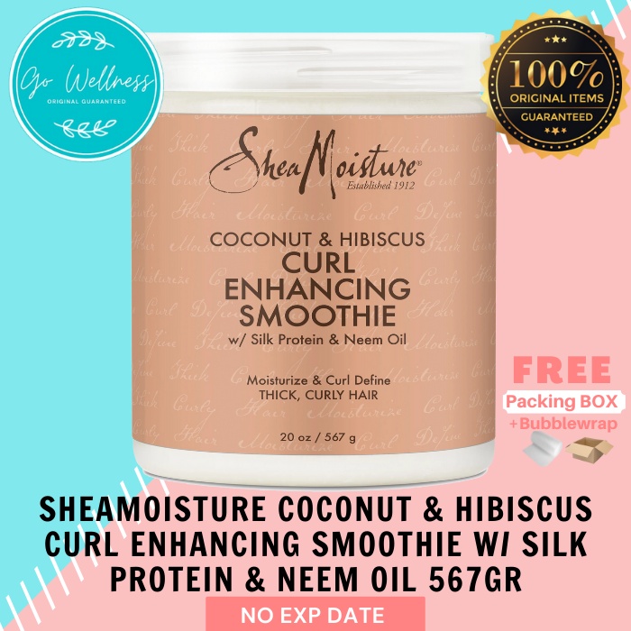 Jual SheaMoisture Coconut & Hibiscus Curl Enhancing Smoothie 567gr Shopee Indonesia