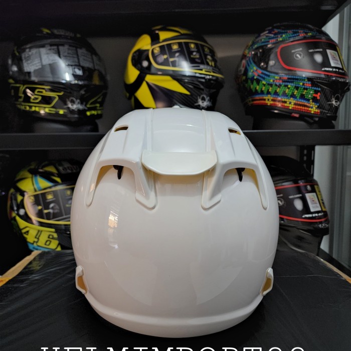 Jual corxcard.shop ARAI RX7 RR5 FULL WHITE SOLID LIKE ORIGINAL 1