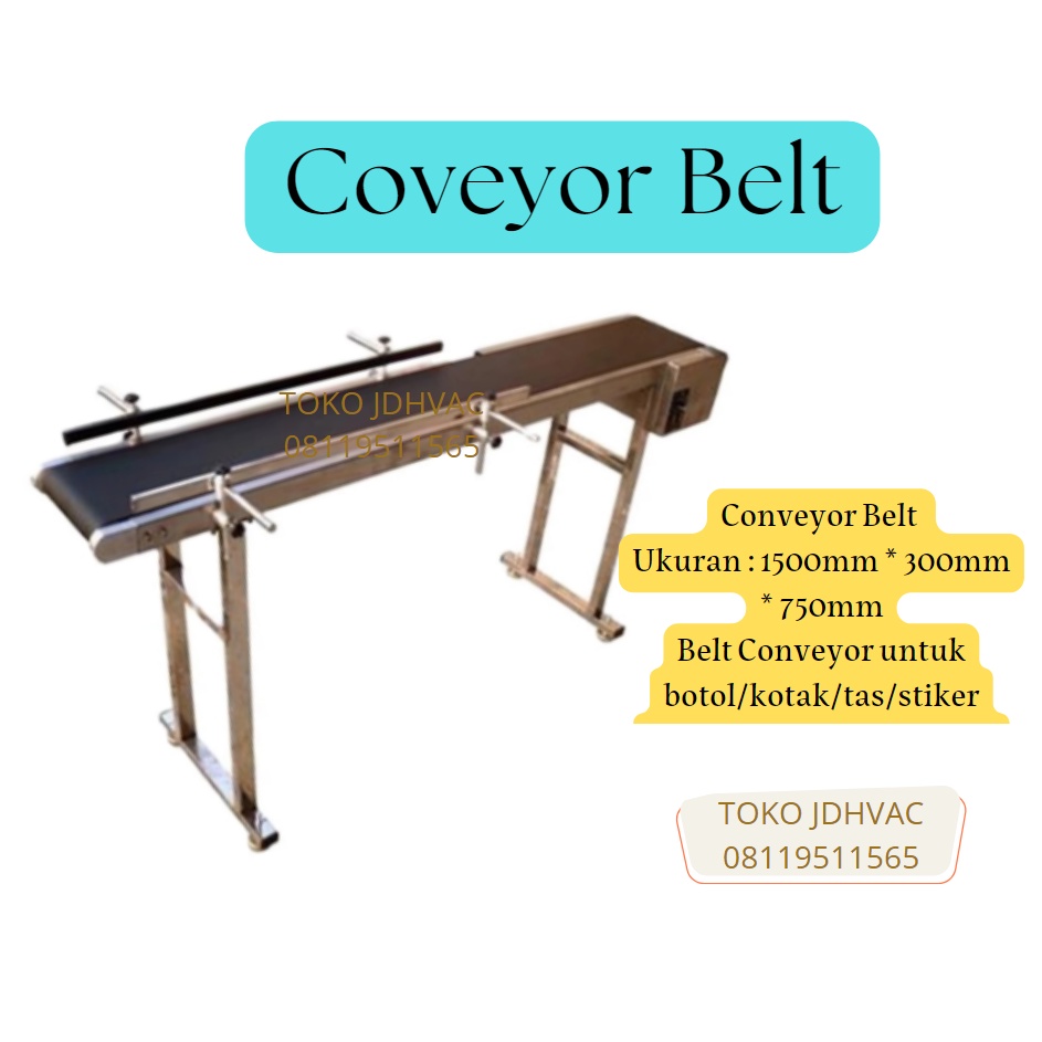 Jual Mesin Conveyor Konveyor Belt Stainless Steel Lebar 300mm | Shopee ...