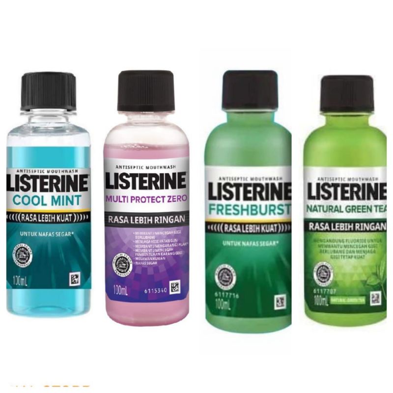 Jual LISTERINE Coolmint 100ml / Listerine Multi Protect Zero Antiseptic