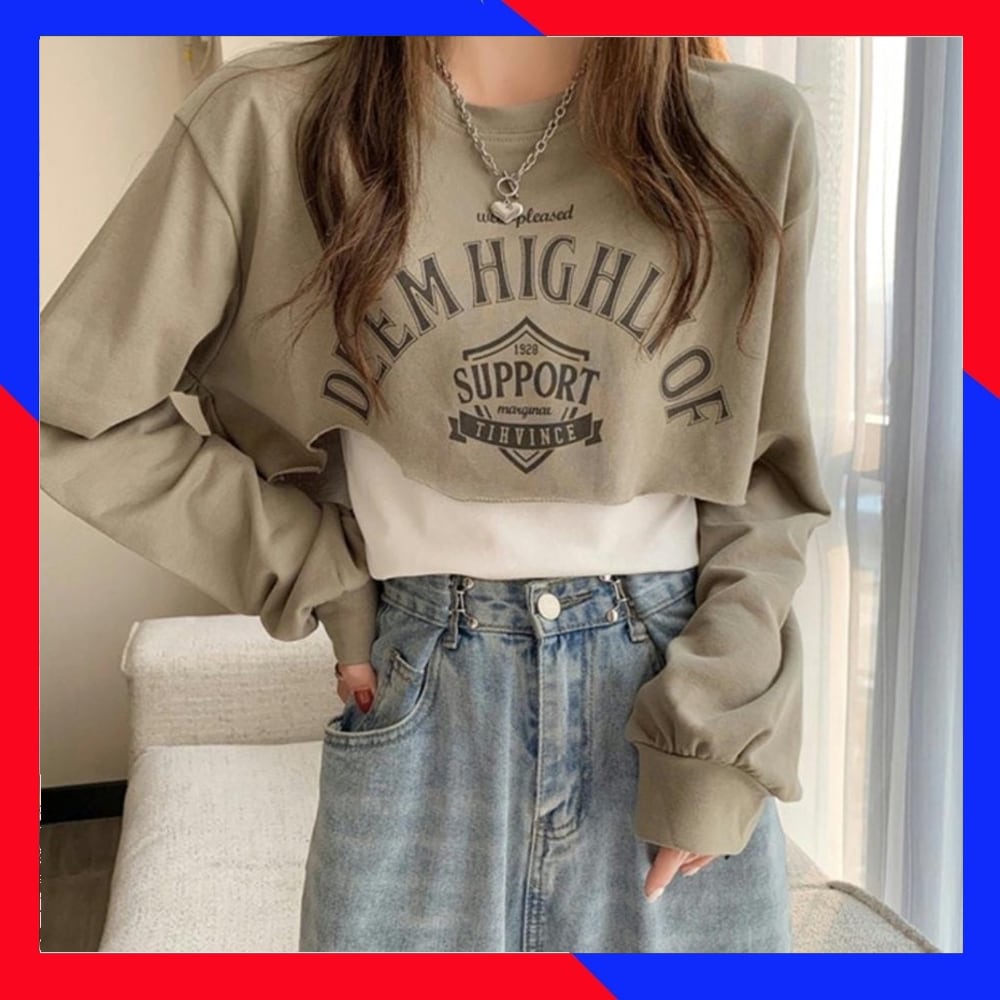 Jual Sweaterlaris N DEEM HIGHLY SUPPORT CROPE SWEATER (PS) | Shopee ...