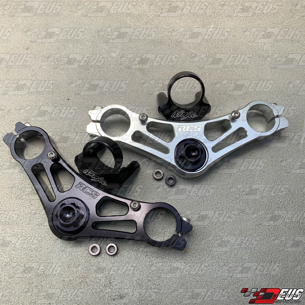 Jual Segitiga Atas Rcs Ninja R Ss Rr Triple Clamp Segi Tiga Zx Shopee Indonesia