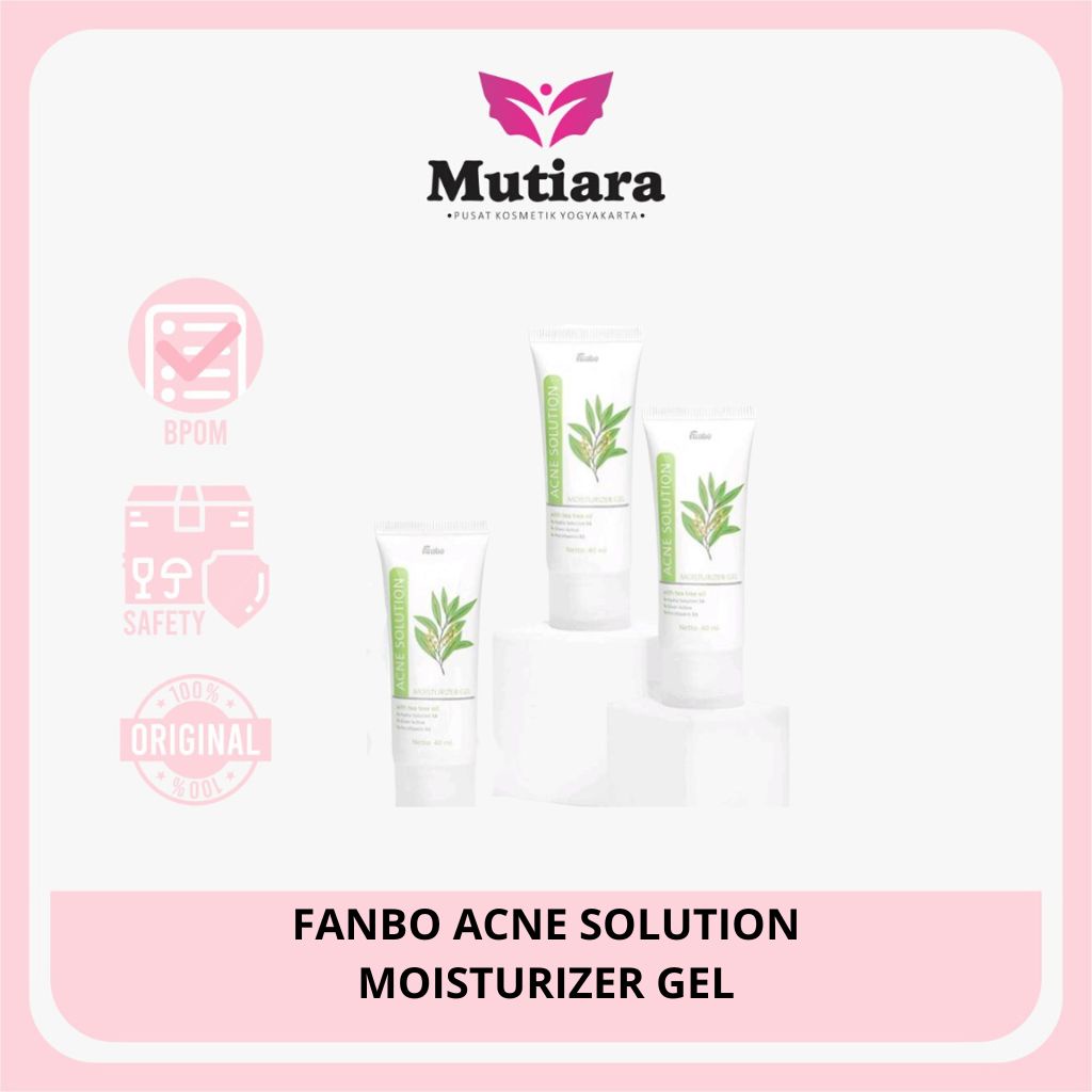 Jual FANBO ACNE SOLUTION MOISTURIZER GEL 40 ML | Shopee Indonesia