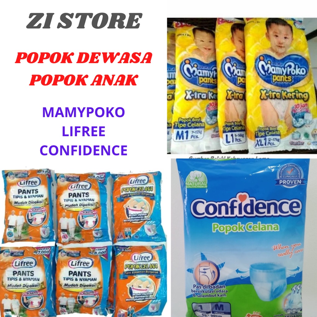 Jual CONFIDENCE POPOK DEWASA RENTENG CELANA | Shopee Indonesia