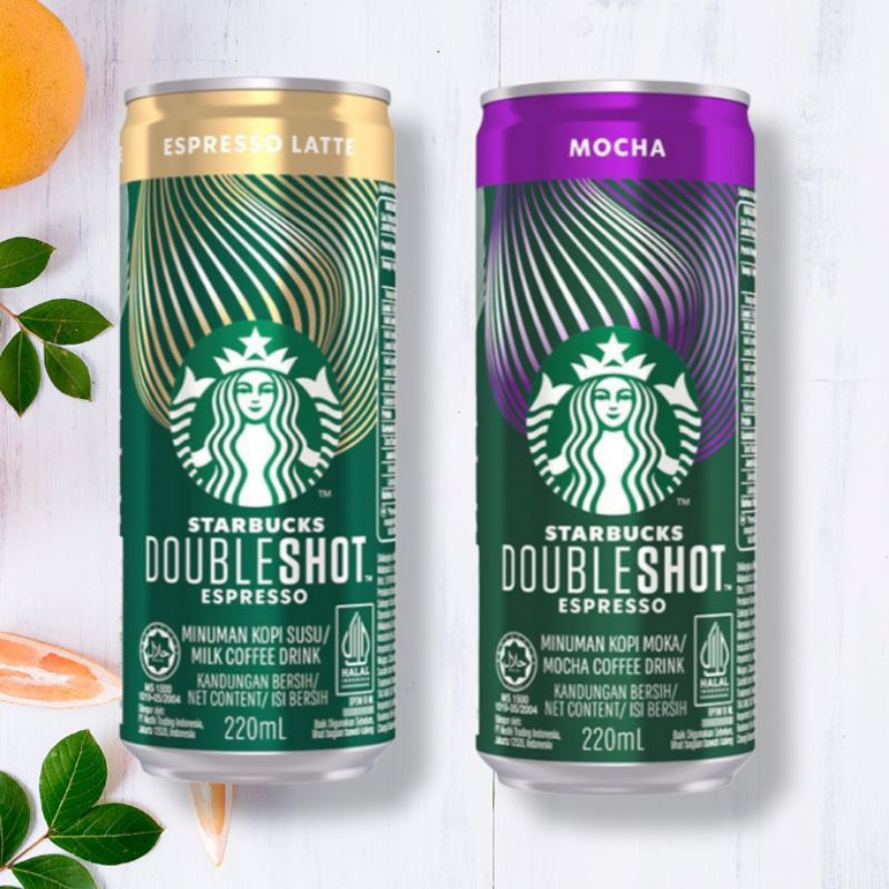 Jual STARBUCKS DoubleShot Double shot Espresso Kaleng 220ml Shopee