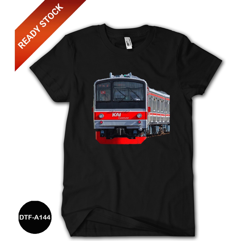 Jual Kaos Kereta Api KRL Baju Anak Katun Combed 24s Premium #DTF-A144 ...