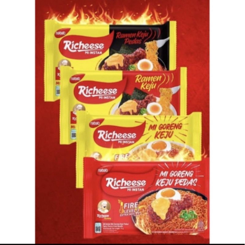 Jual Richeese Mie Nabati Terlengkap & Harga Terbaru April 2026 | Shopee ...