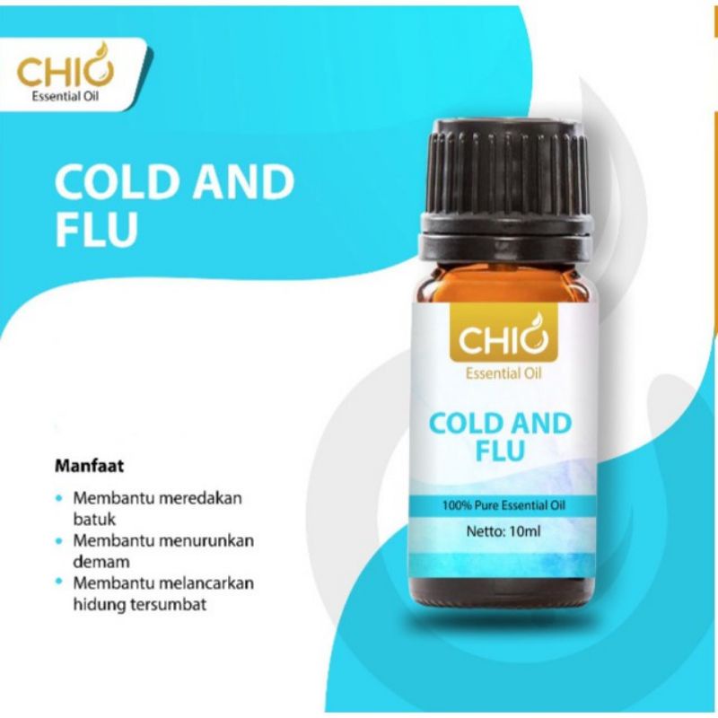 Jual Chio Essential Oil Cold & Flu Minyak Esensial Aromaterapi Diffuser ...