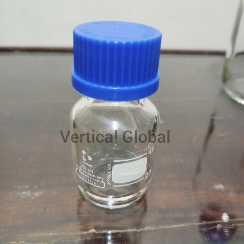 Jual Laboratory Bottle Botol Lab Laboratorium 50 ml Duran | Shopee ...
