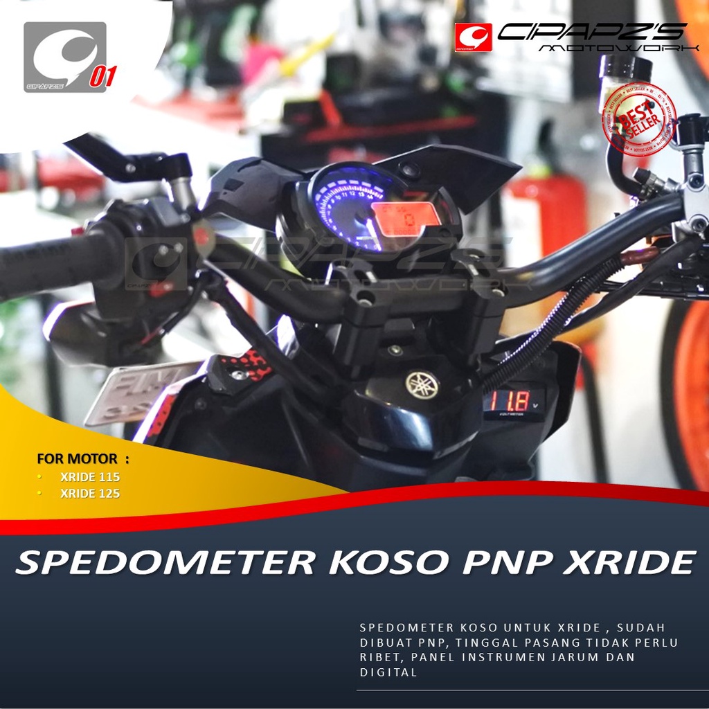 Jual Speedometer Koso RX2N replika PNP Xride 115 old & 125 New Shopee