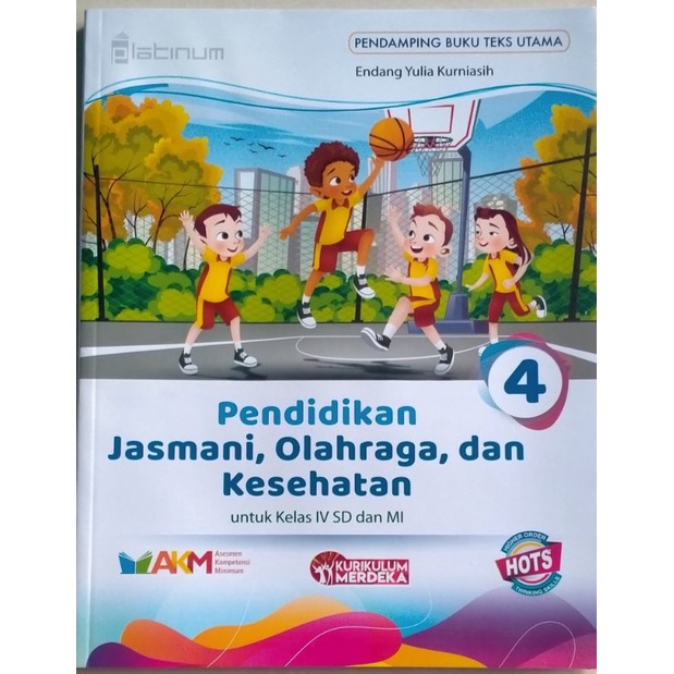 Jual BUKU PJOK KURIKULUM MERDEKA PLATINUM KELAS 1 DAN 4 SD/MI TIGA ...