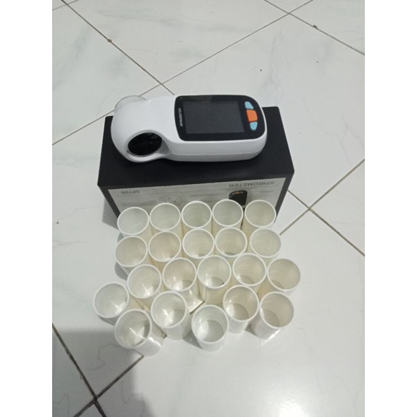 thumbnail image 2 of 50-Pack Reusable Mouthpieces For CONTEC SPIROMETER – Peak Flow Meter SP70B/80B/SP100 2 of 3