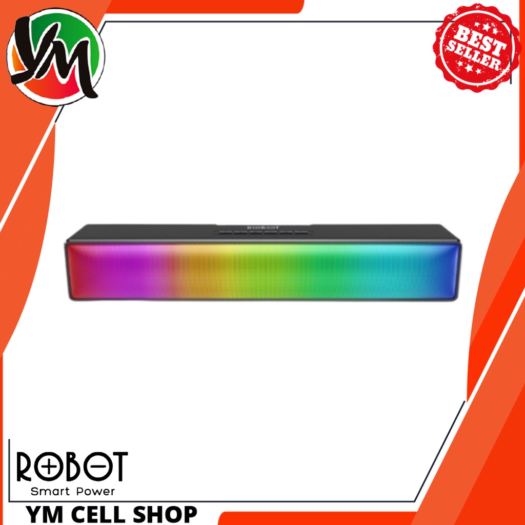 Jual SPEAKER ROBOT RB580 SPEAKER BLUETOOTH SOUNDBAR POWERFUL STEREO RGB ...