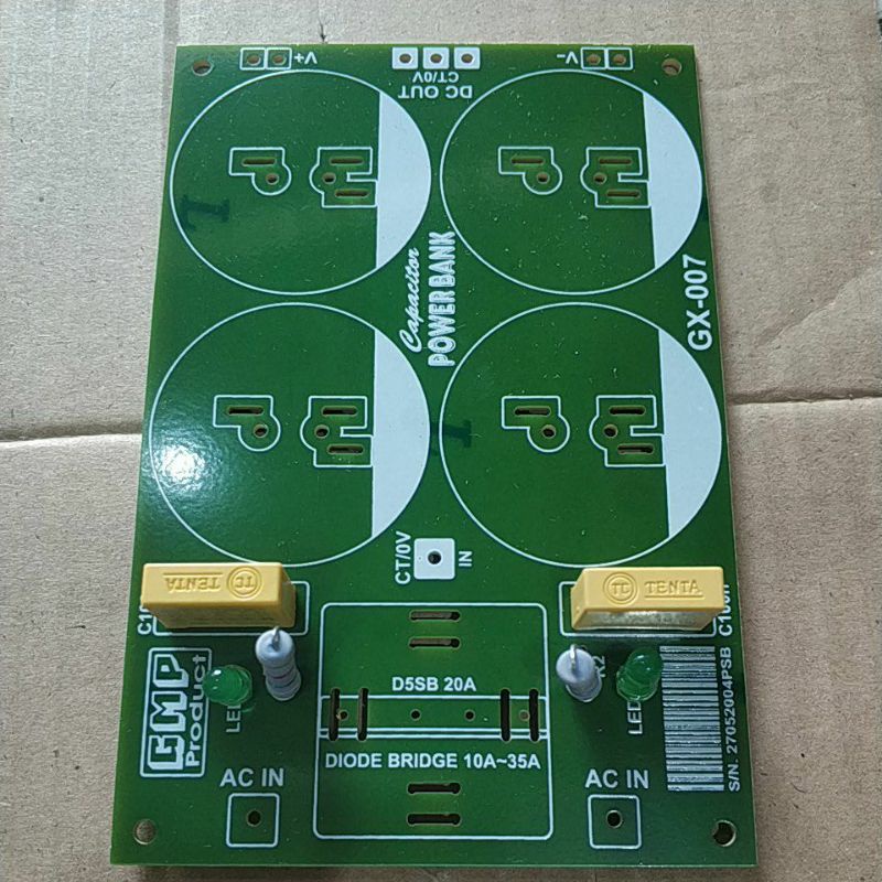 Jual Paket PCB Elco power 4elco/ Paket PCB psu 4 elco / Paket Pcb