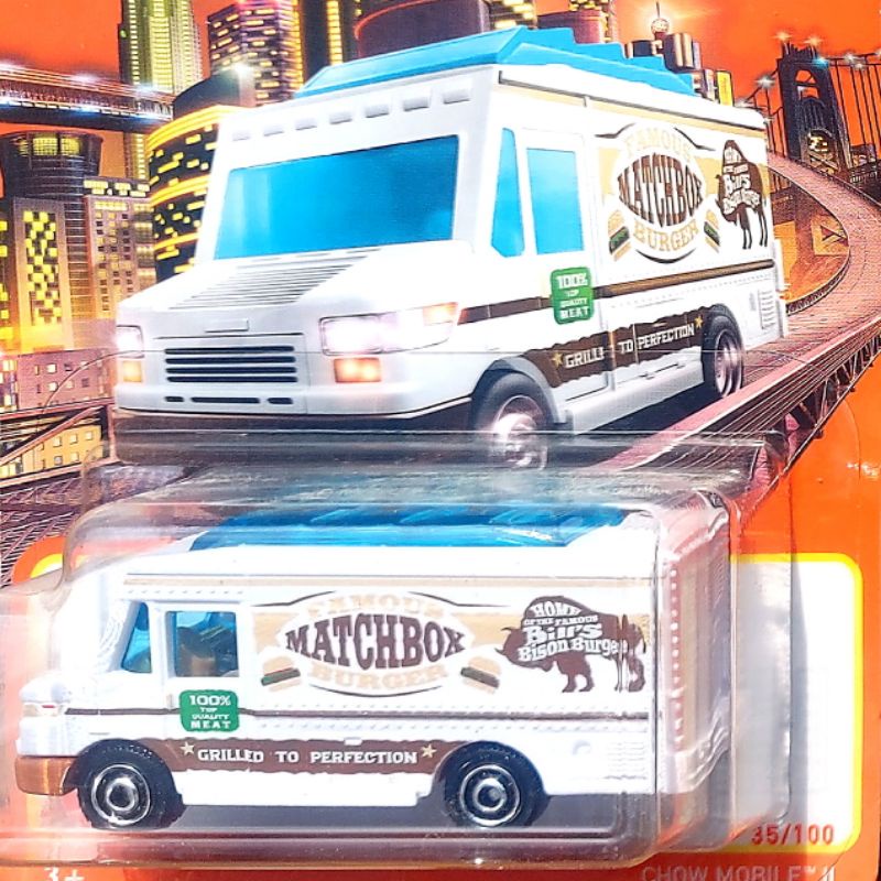 Jual MATCHBOX CHOW MOBILE II PUTIH 2022 2023 HIJAU MOBIL ICE CREAM