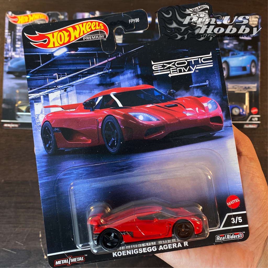 Jual HOT WHEELS PREMIUM KOENIGSEGG AGERA R MERAH RED EXOTIC ENVY 2022 ...