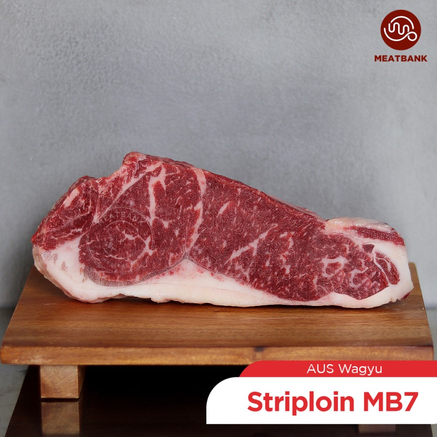 Jual Meatbank Sirloin Wagyu Mb Daging Sapi Beef Steak Marbling