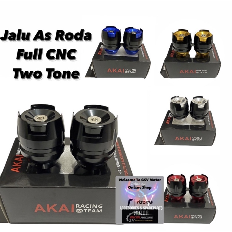 Jual Jalu As Roda Merk Akai racing Original 100% Cocok Buat Roda Depan ...