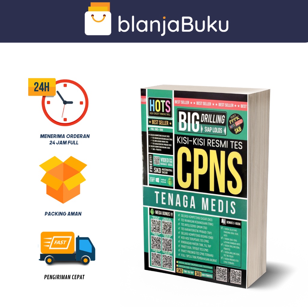 Jual Siap Kirim Buku Cpns Cpns Medis Cpns Pendidik Cpns Best Seller Buku