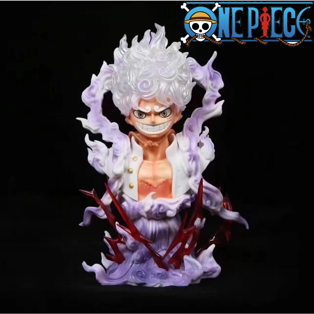 Jual ACTION FIGURE ONE PIECE MONKEY D LUFFY FACE GEAR 5 SUN GOD STATUE ...