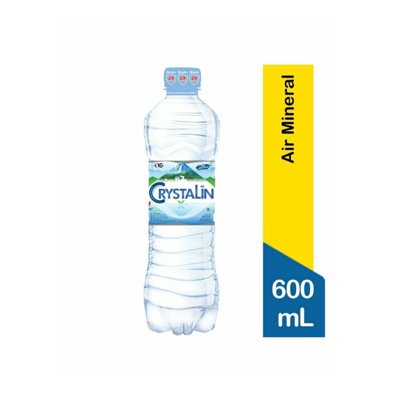 Jual Crystalin Air Mineral 600ml Shopee Indonesia 4263