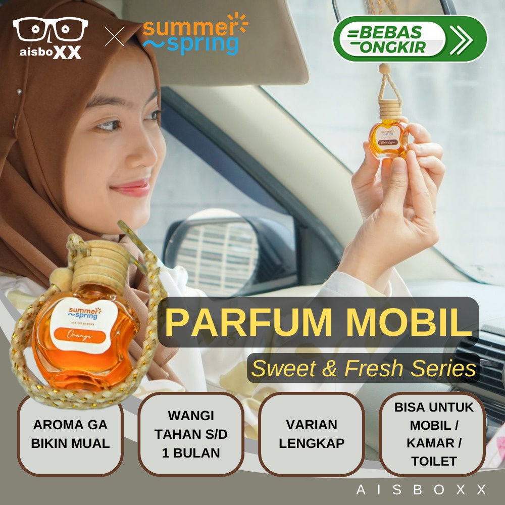 Jual Pengharum Parfum Mobil Ruangan Lemari Kamar Mandi Tidur