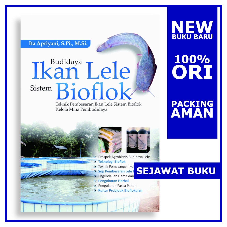 Jual Budidaya Ikan Lele Sistem Bioflok | Teknik Pembesaran Ikan Lele ...