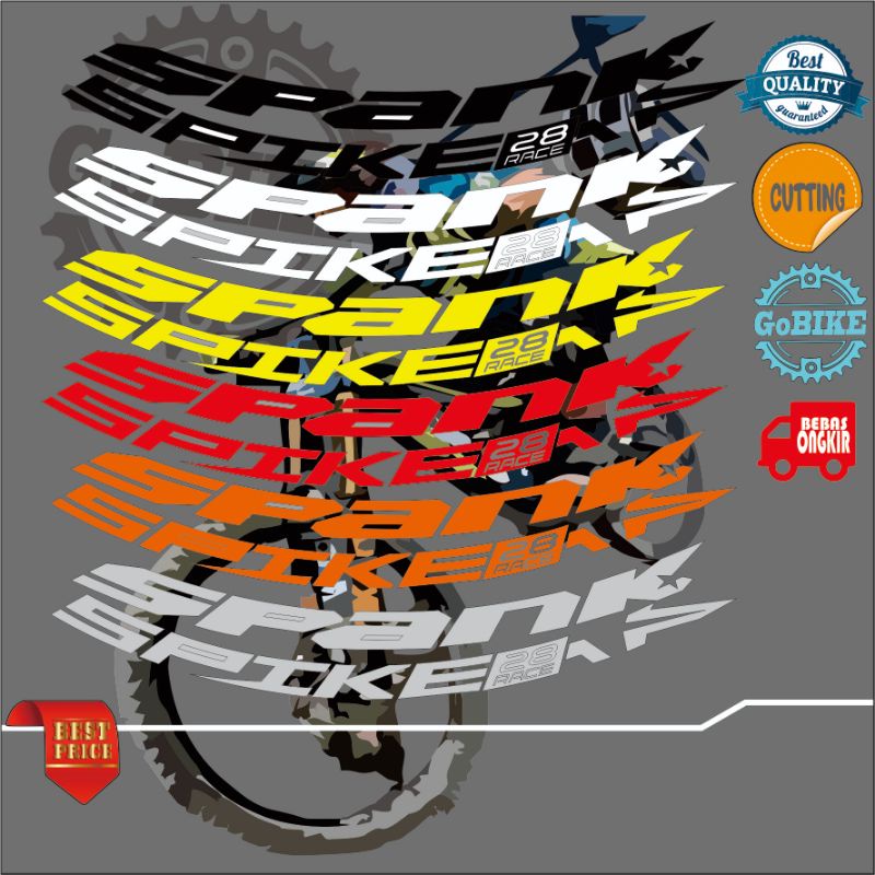 Jual sticker velgg stiker rims sticker rims mtb ukuran 26 27 29 cutting ...