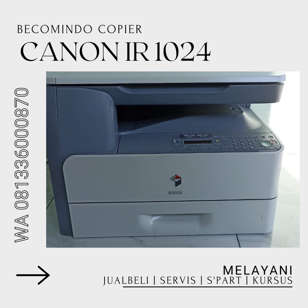 Jual Mesin Fotocopy Rekondisi Canon Ir 1024 Shopee Indonesia 8212