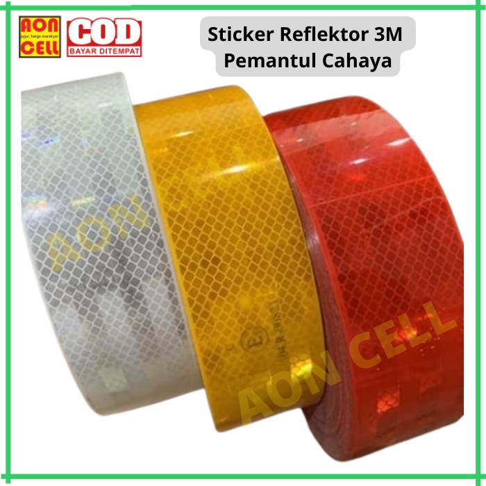 Jual Stiker Sticker Reflektor Reflector Reflektif Truk Box Dishub Uji