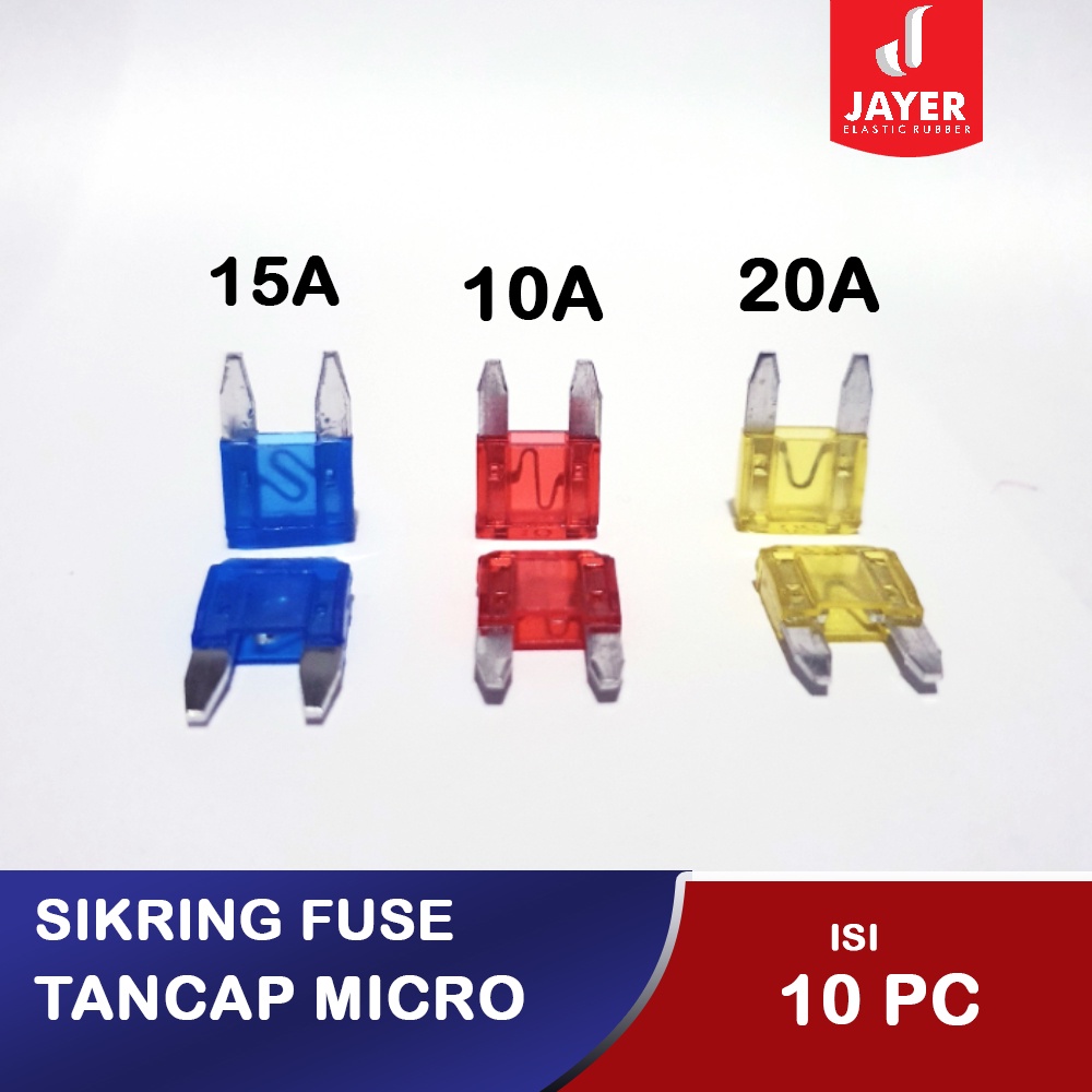 Jual Fuse Skring Tancap Mini 7,5 SD 20 A / Sekring tancap mini | Shopee ...